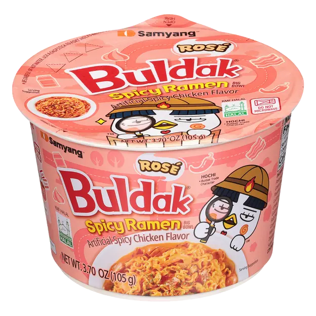 Buldak Spicy Rose Ramen