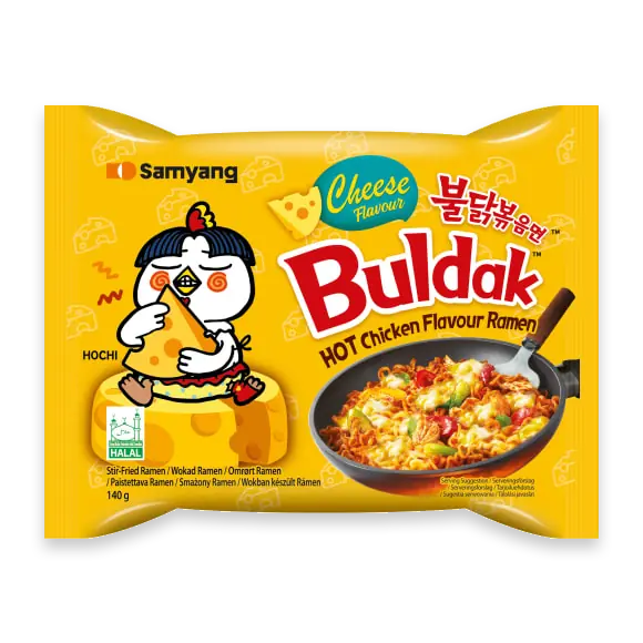 Buldak Cheese Hot Chicken Ramen