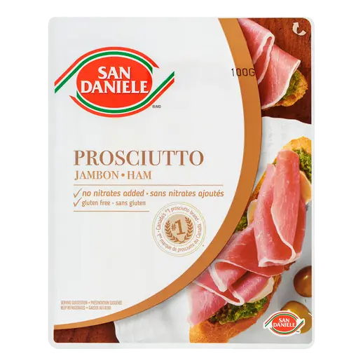 Gluten-Free Ham Prosciutto Sliced 100 g