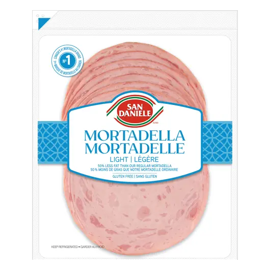 Gluten-Free Sliced Mortadella Light 175 g