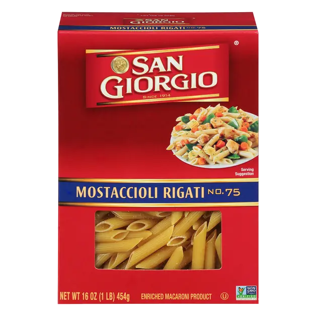 Mostaccioli Rigati Pasta