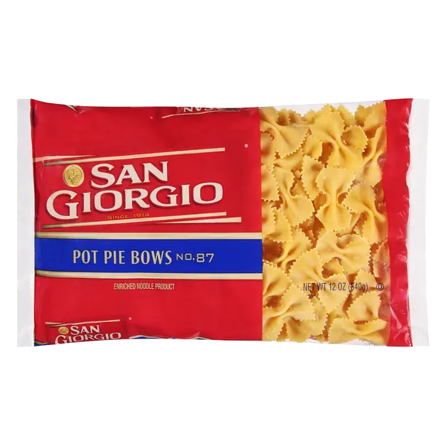 Pot Pie Bows Pasta