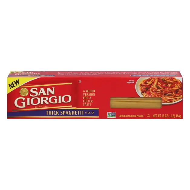 Thick Spaghetti Pasta