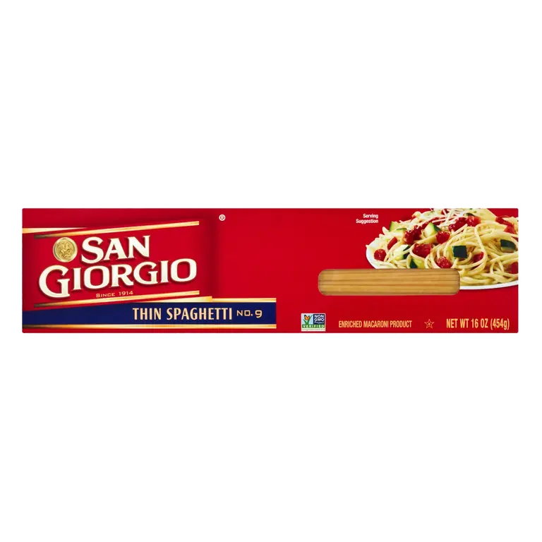 Thin Spaghetti No. 9 Pasta