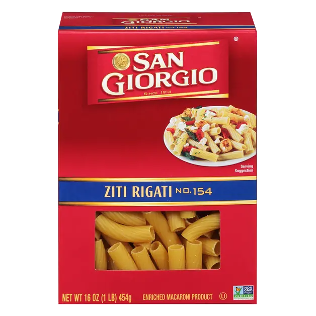 Ziti Rigati Pasta