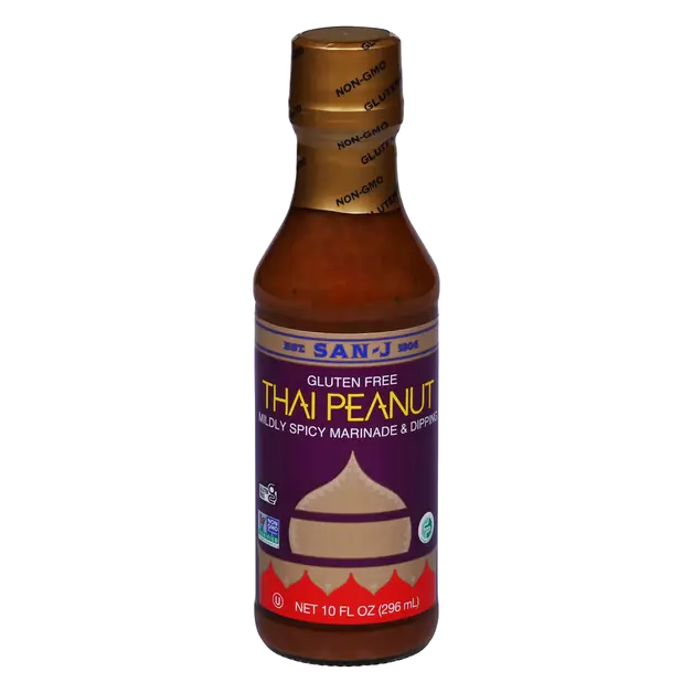 Gluten Free Mildy Spicy Thai Peanut Marinade & Dipping Sauce