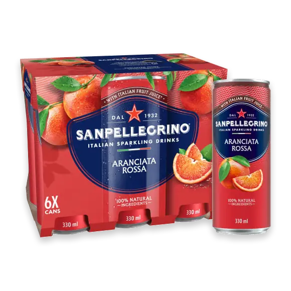 San Pellegrino Aranciata Ross Sparkling