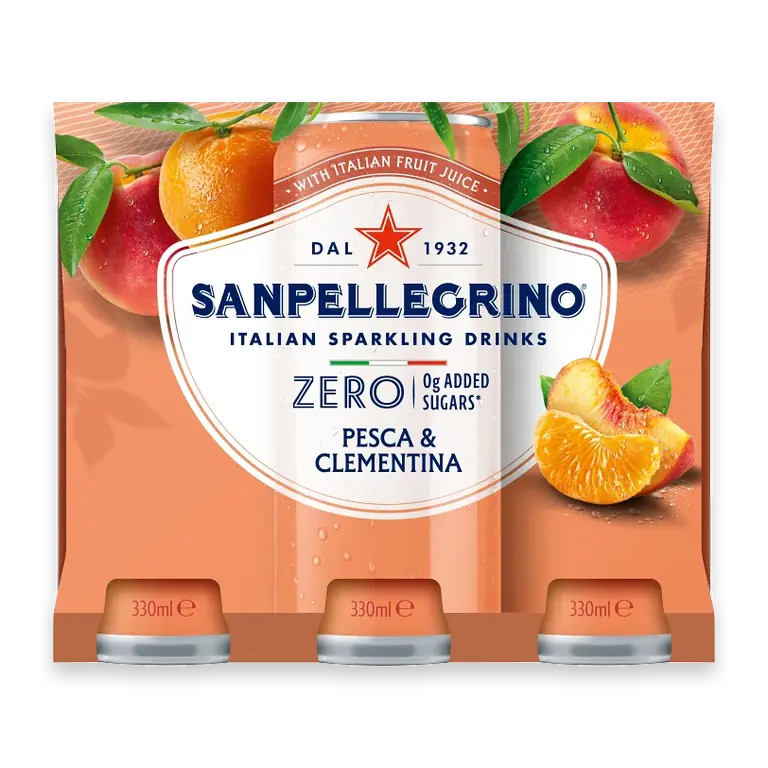 San Pellegrino Zero Pesca Clementina