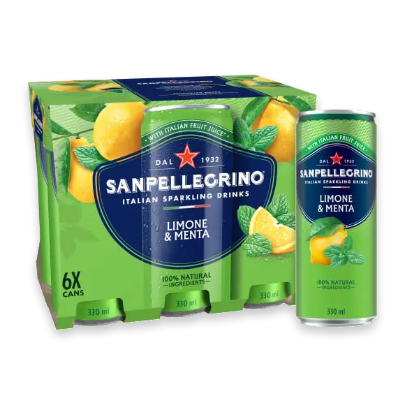 San Pellegrino Limonata Menta Sparkling