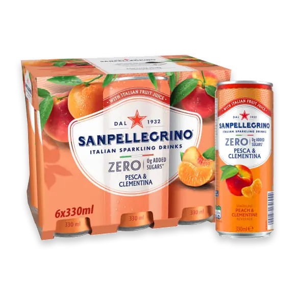 San Pellegrino Pesca Clementina Zero