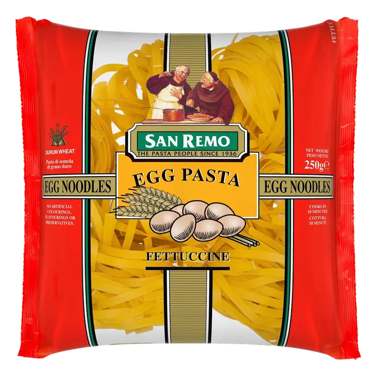 Fettuccine Egg Noodle Pasta