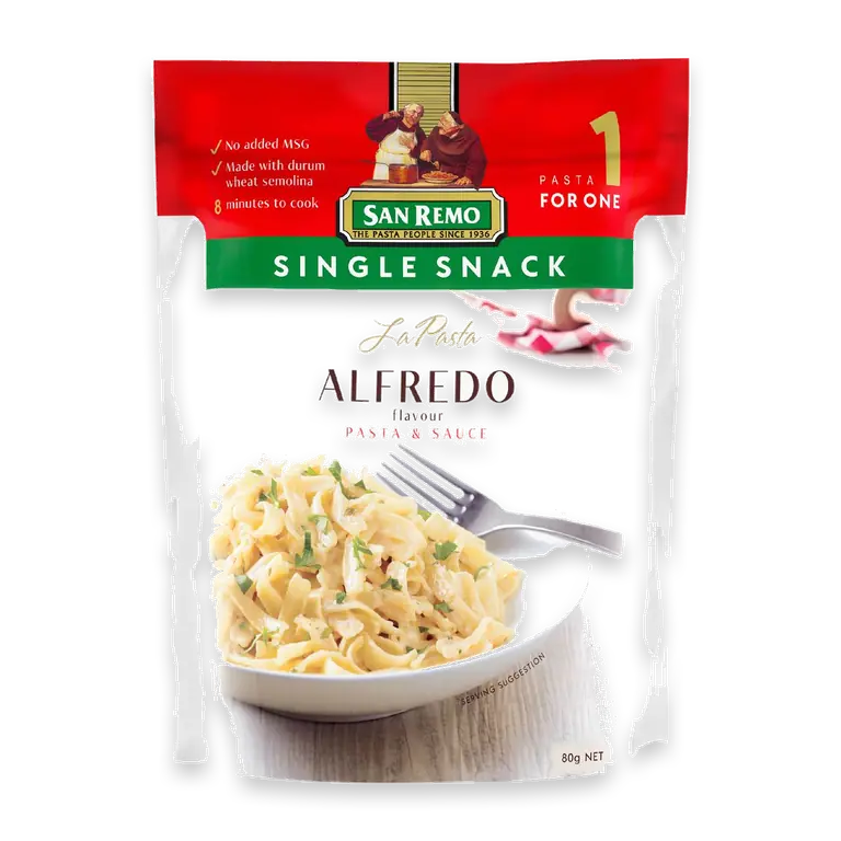 La Pasta Alfredo Single Snack