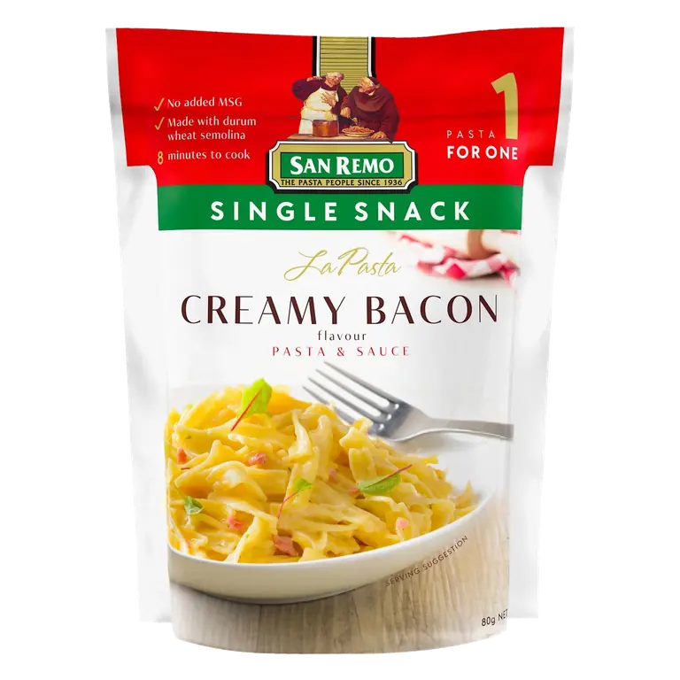 La Pasta Creamy Bacon Pasta & Sauce