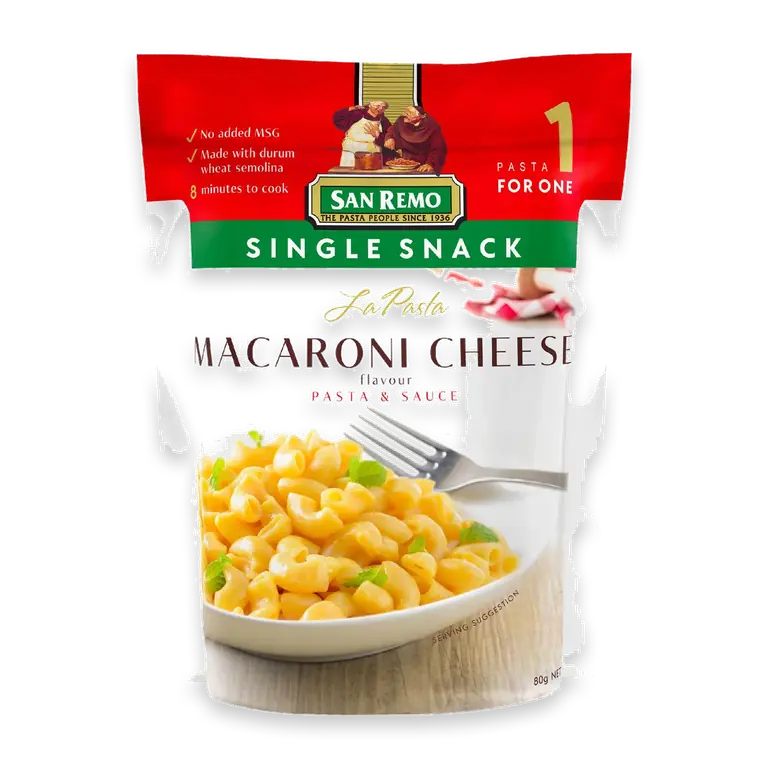 La Pasta Macaroni Cheese Single Snack