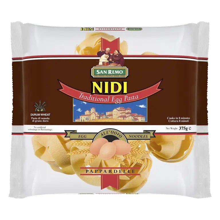 Nidi Traditional Egg Pasta Pappardelle