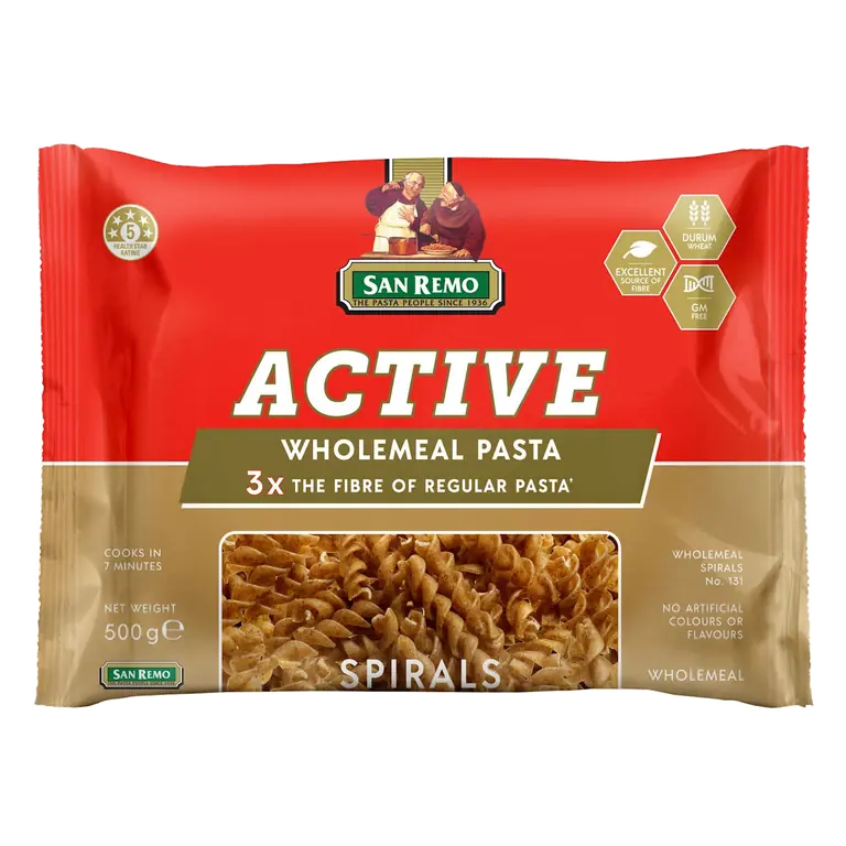 No. 131 Wholemeal Spirals