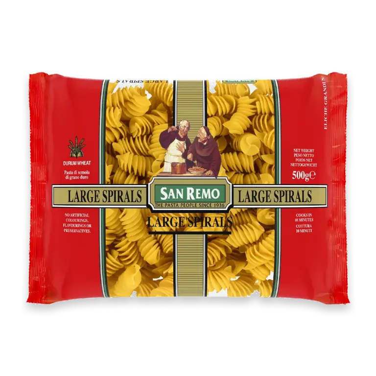 Spirals Large Pasta