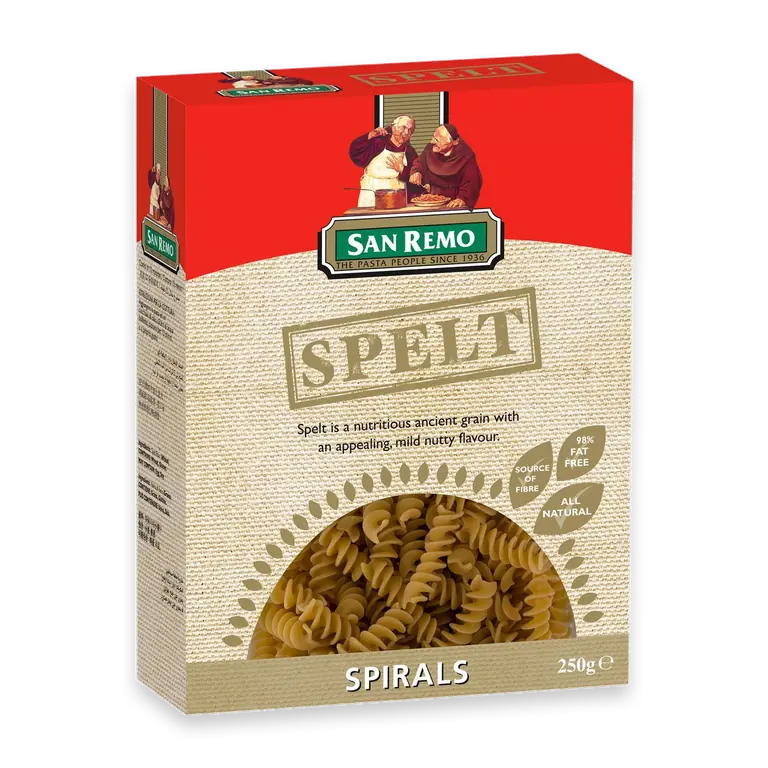 Spirals Spelt Pasta