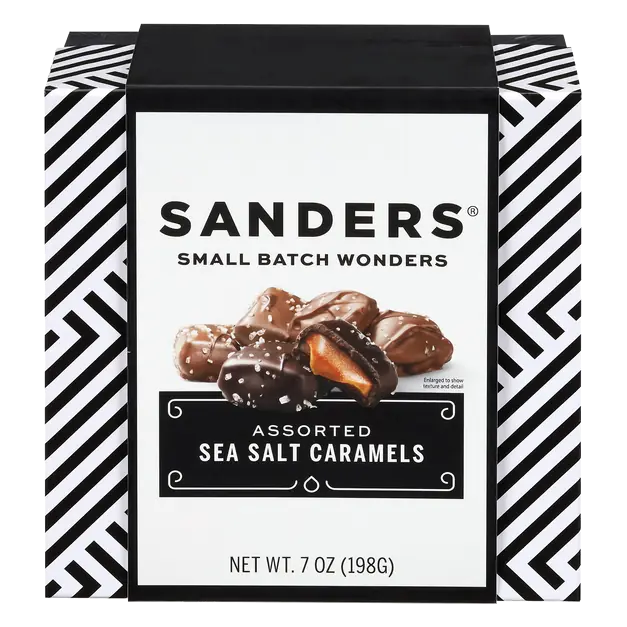Assorted Sea Salt Caramels Candy