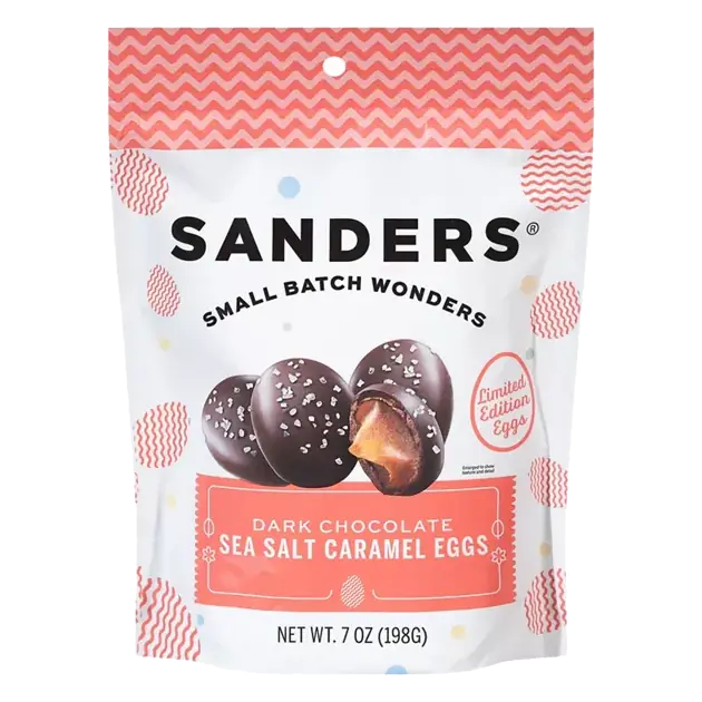 Dark Chocolate Sea Salt Caramel Eggs