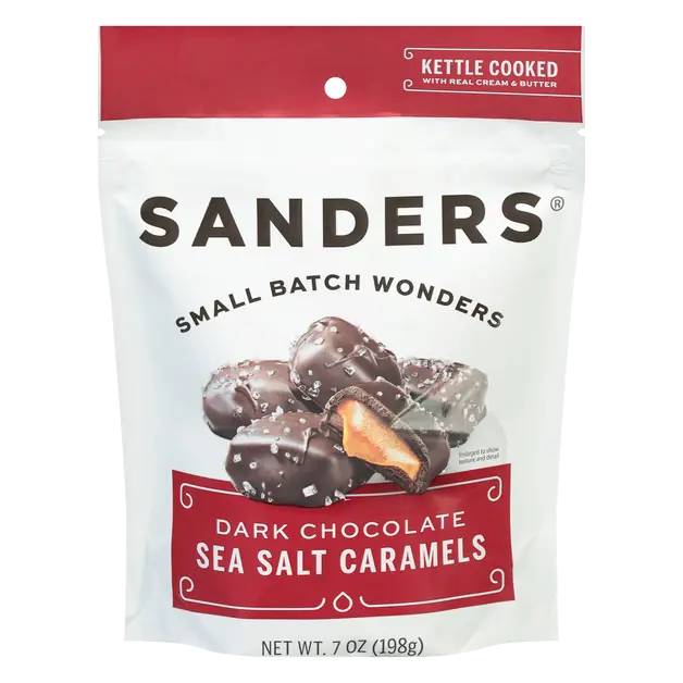 Dark Chocolate Sea Salt Caramels