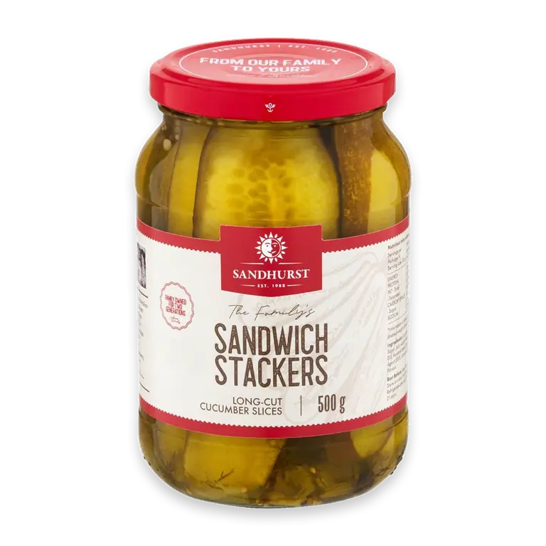 Cucumbers Sandwich Stacker