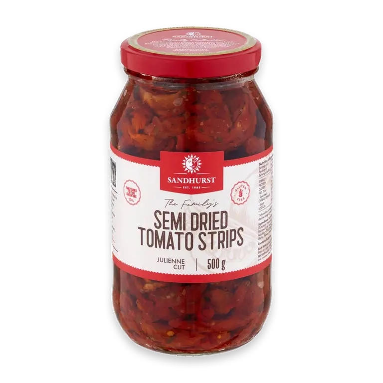 Semi-Dried Tomato Strips In Oil