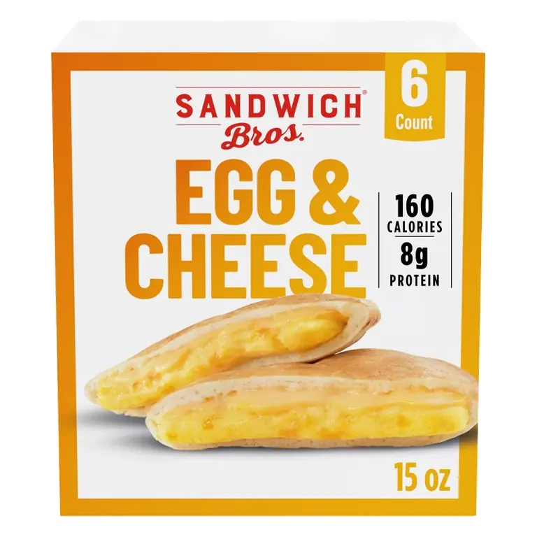 Egg & Cheese Pita Snack Sandwiches