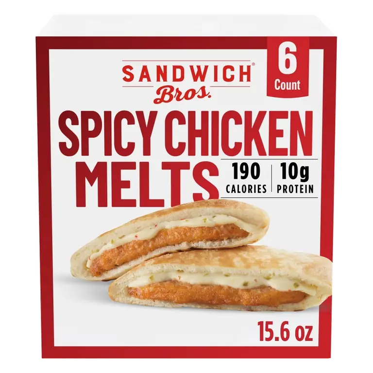 Sandwich Brothers of Wisconsin Spicy Chicken Melt, 15.6oz/6ct