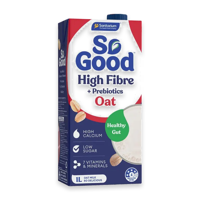 So Good High Fibre + Prebiotics Oat Long Life Milk