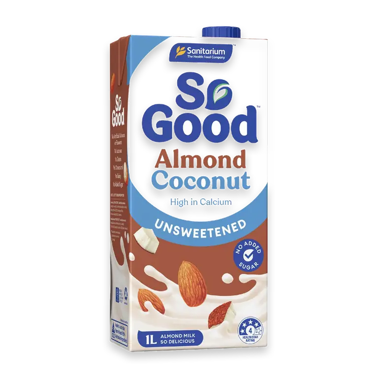 So Good Unsweetened Almond Coconut Long Life Milk UHT