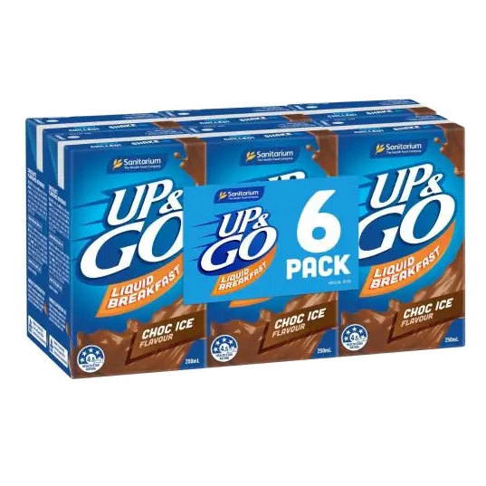 Up&go Cereal Choc Ice 6x250ml