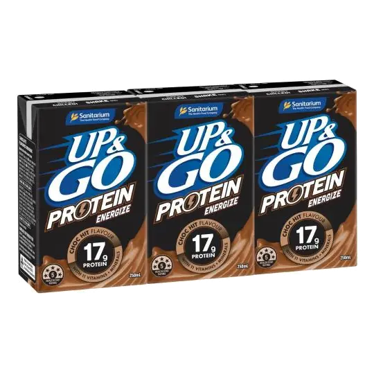 Up&go Protein Energize Choc Ice 3x250ml