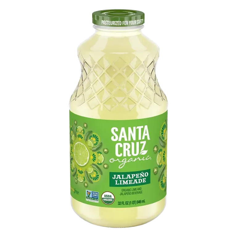 Santa Cruz Organic Jalapeno Limeade, 32 fl oz