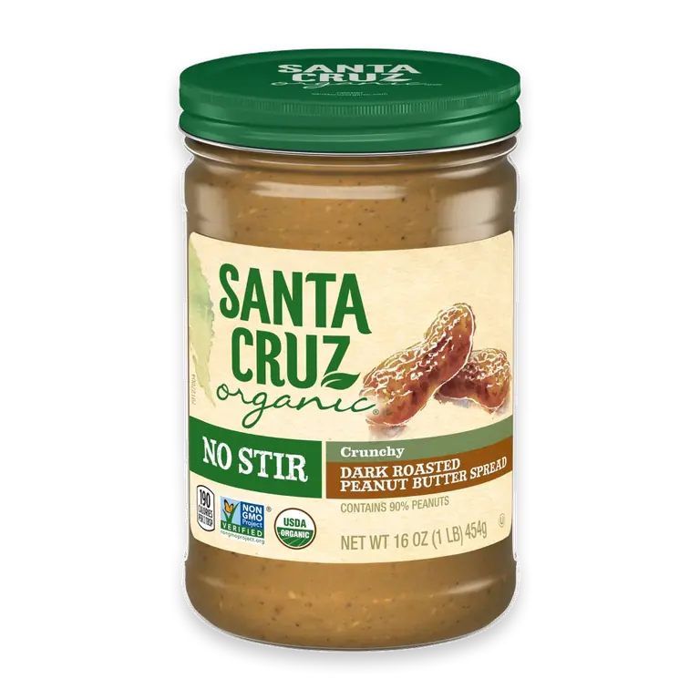 No Stir Dark Roasted Crunchy Peanut Butter
