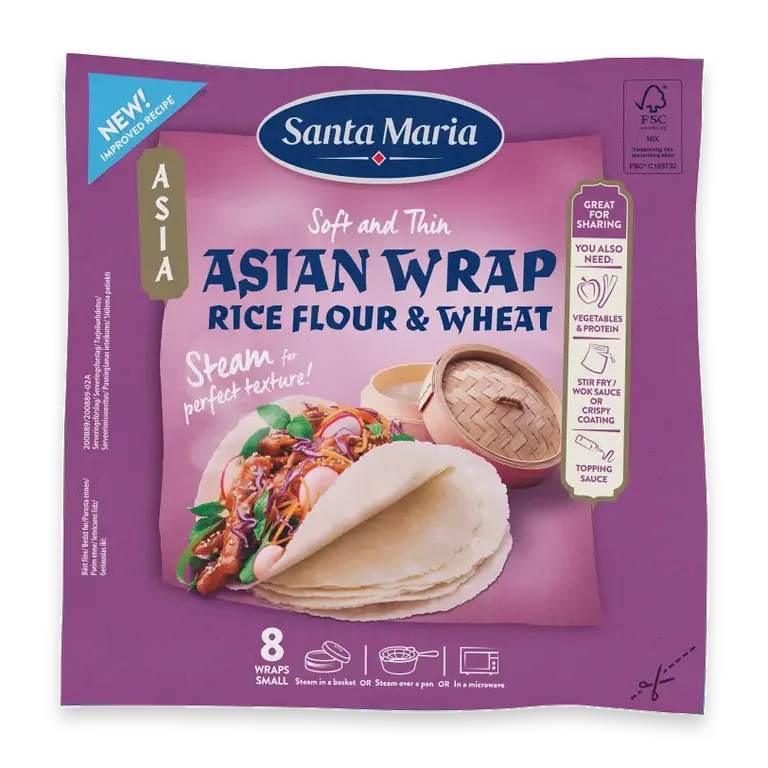 Santa Maria Asian Wrap Rice Flour