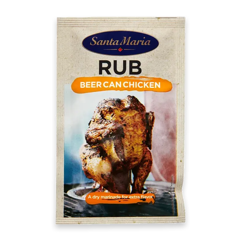 Santa Maria BBQ rub Beer Can Chicken