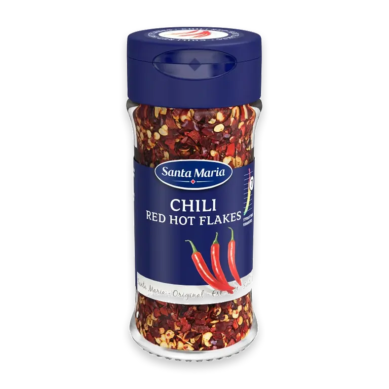 Santa Maria Chilipeppar Red Hot Flakes