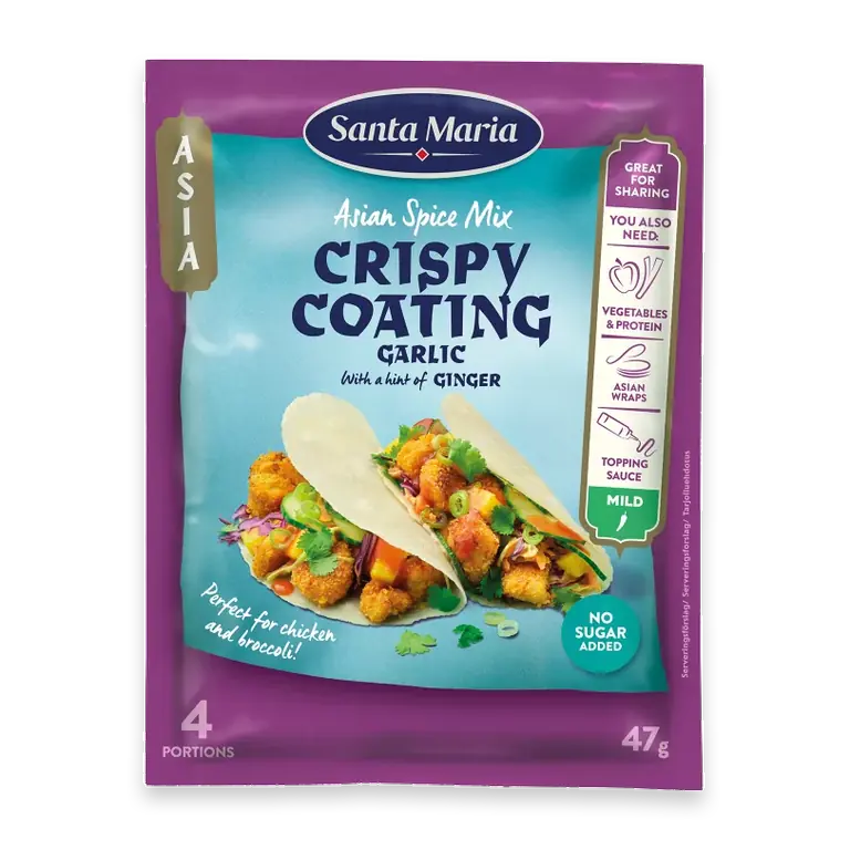 Santa Maria Crispy Coating Garlic Ginger