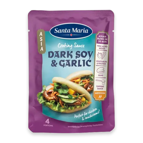 Santa Maria Dark Soy & Garlic Cooking Sauce