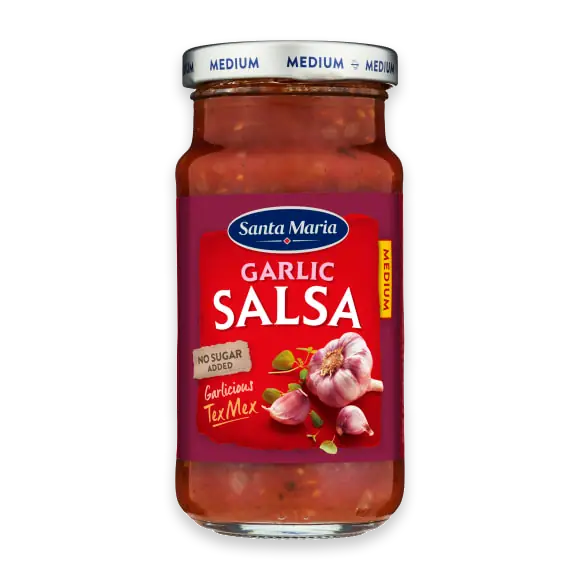 Santa Maria Garlic Salsa Medium
