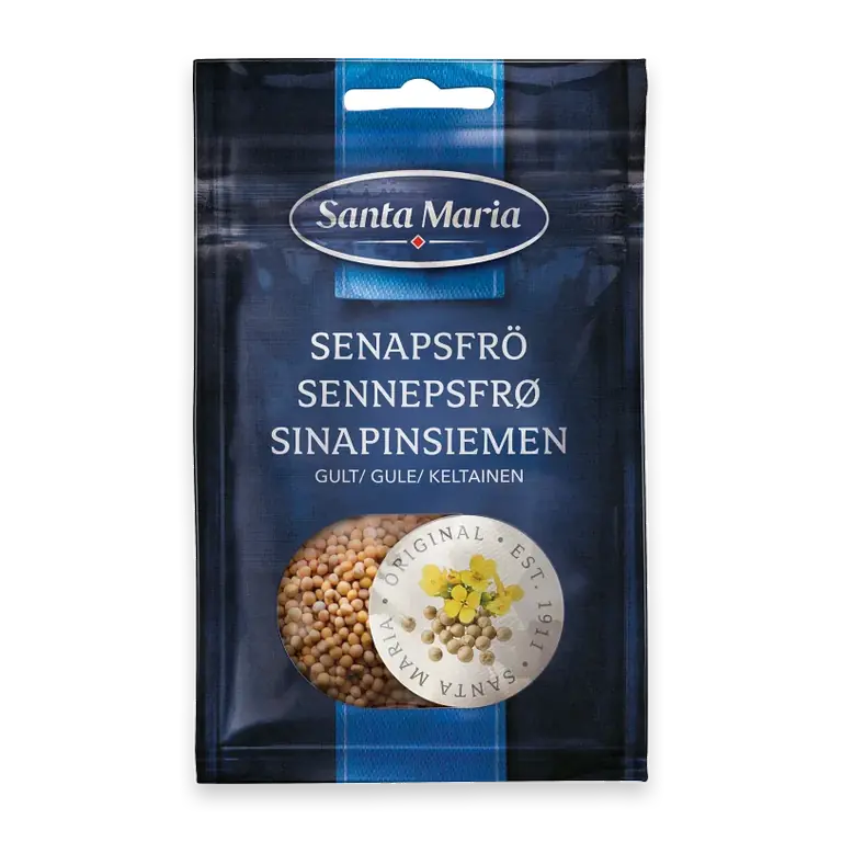 Santa Maria Senapsfrö Gult