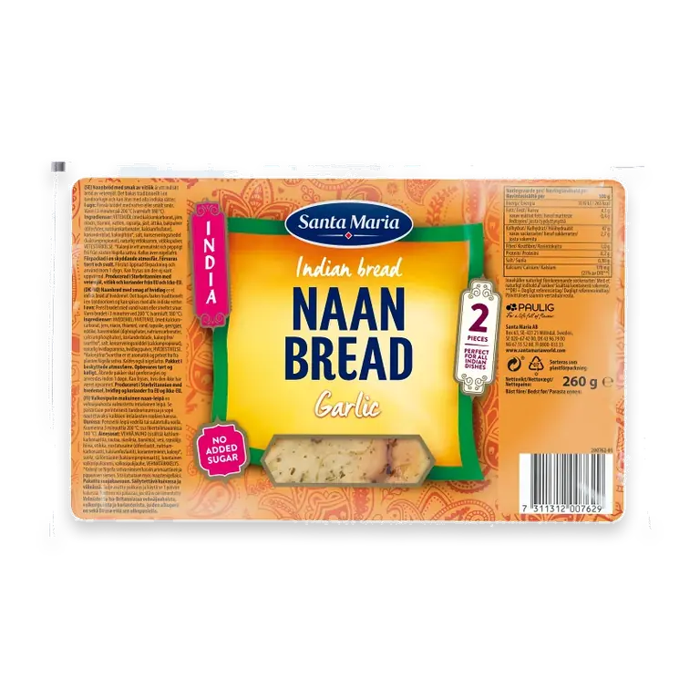Santa Maria Naan Bread Garlic