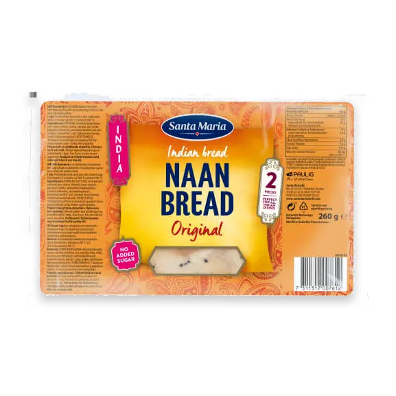 Santa Maria Naan Bread Original