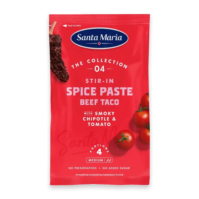 Santa Maria Spice Paste Beef Tacos
