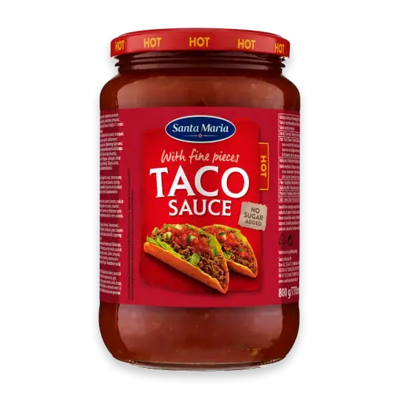 Santa Maria Taco Sauce Hot