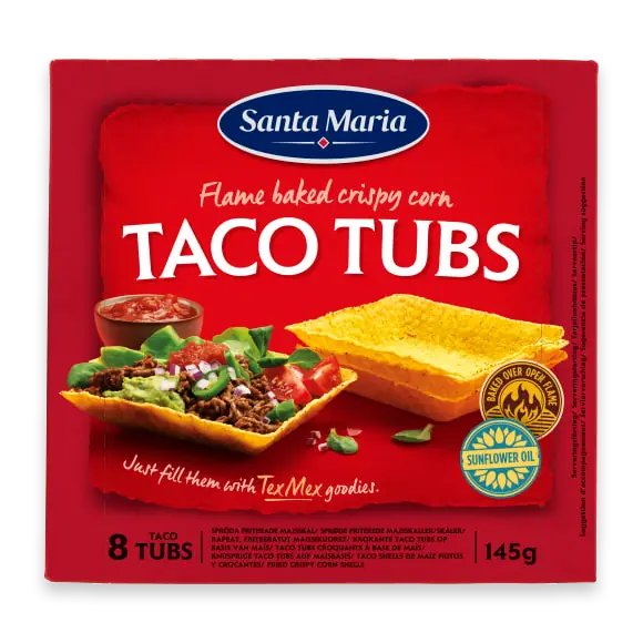 Santa Maria Taco Tubs