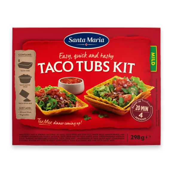 Santa Maria Taco Tubs Kit