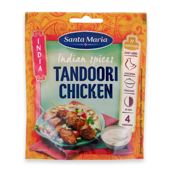 Santa Maria Tandoori Chicken Indian Spices