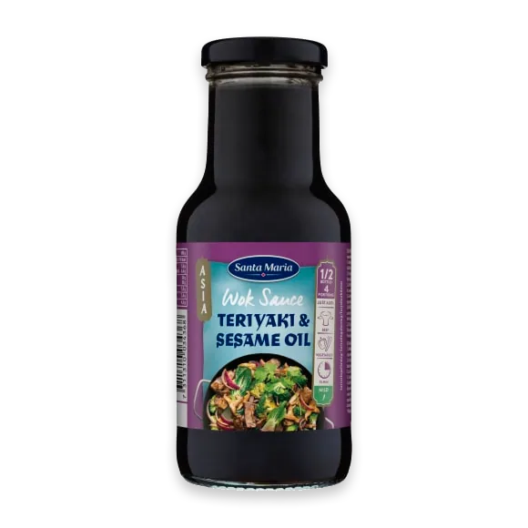 Santa Maria Teriyaki&sesam Oil Asian Wok